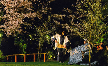 芝能「藤戸」上田貴弘　2016年4月6日　写真：今駒清則